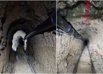 Hallan narcotúnel en Tijuana; conecta México con Estados Unidos