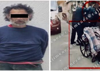 Hombre trasladaba el cadáver de su madre en una silla de ruedas en CDMX