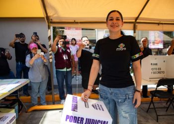 Hoy el pueblo de México está haciendo historia, Estefanía Mercado invita a las y los playenses a participar en la elección del Poder Judicial