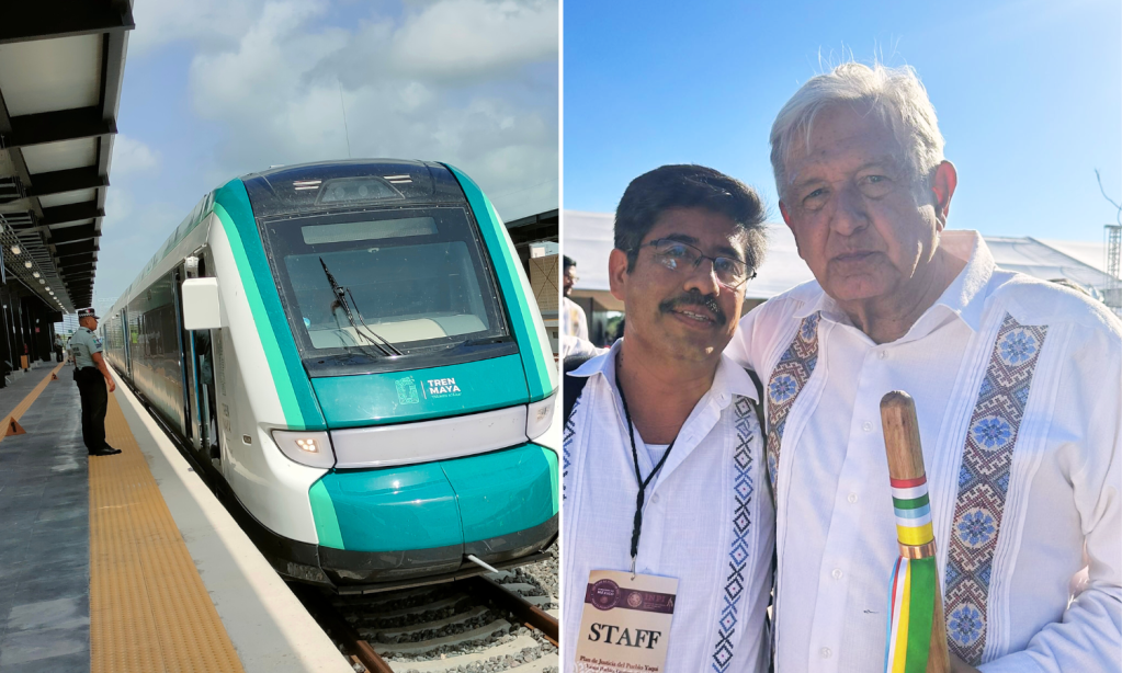 Hugo Aguilar pasaría de operador de AMLO para megaproyectos como el Tren Maya a presidente indígena de la SCJN, pero enfrenta el rechazo de pueblos originarios que lo acusan de despojo.
