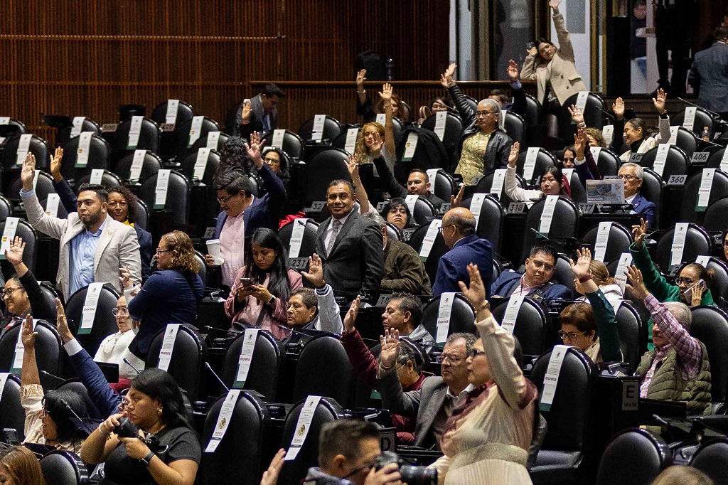 Aspecto de una sesión en la Cámara de Diputados
