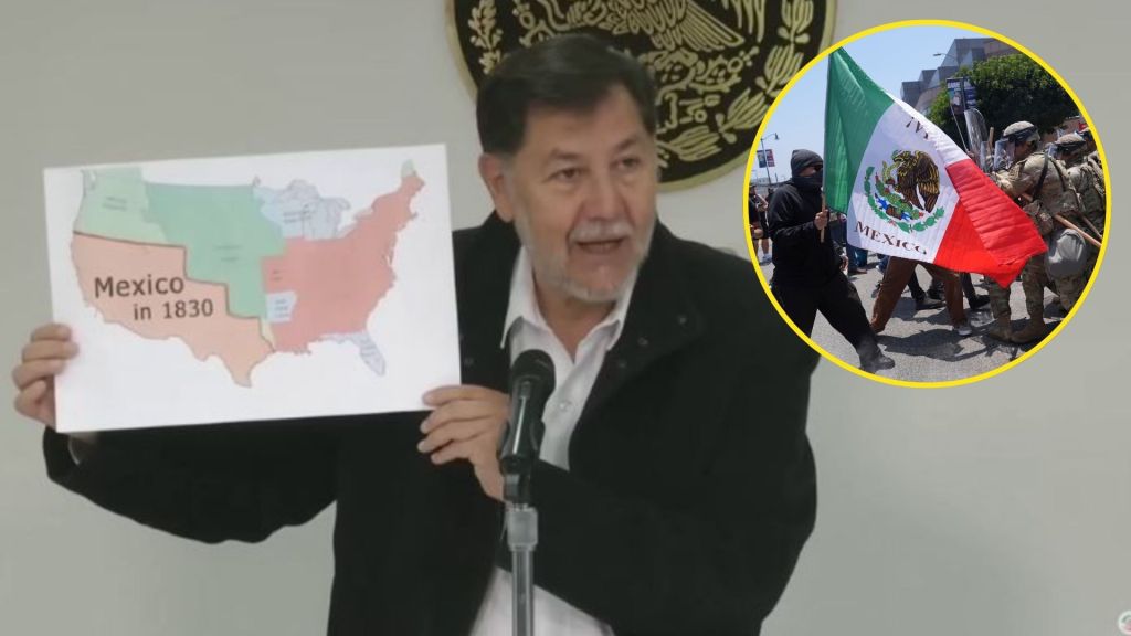 Desde el Senado, Gerardo Fernández Noroña defiende a migrantes mexicanos y propone “muro con frontera de hace 200 años" con EE.UU.