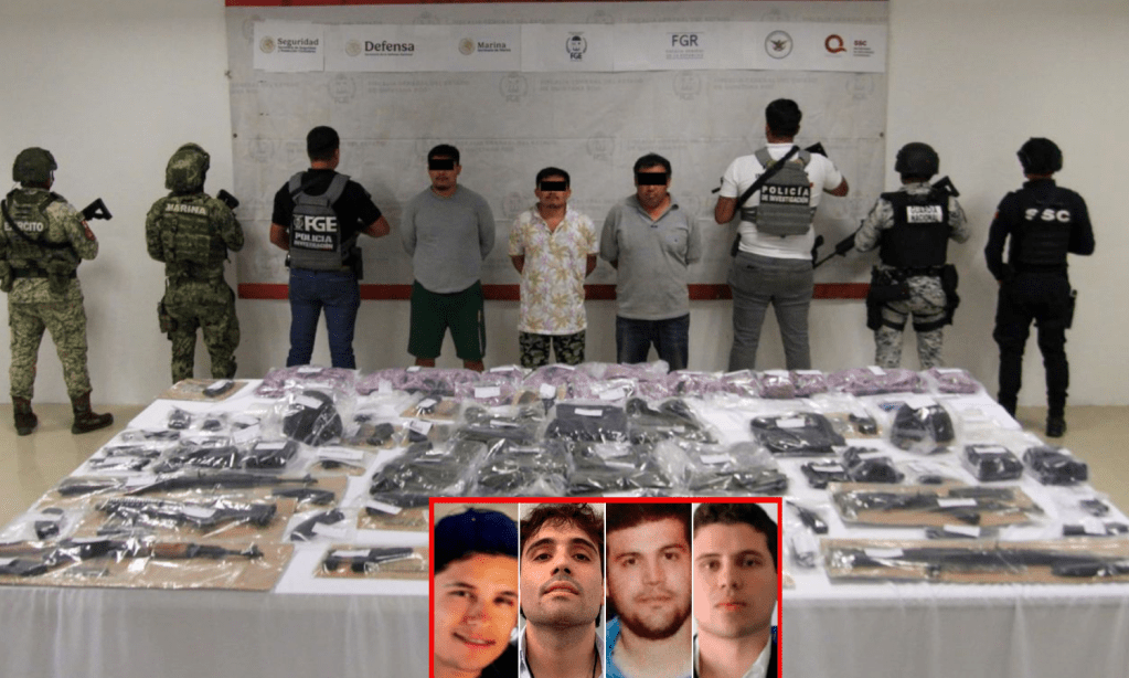 Asestan otro golpe a “Los Chapitos”, ahora en Tulum; la FGE Quintana Roo detuvo a tres de sus socios de “Los Compich” por estos delitos