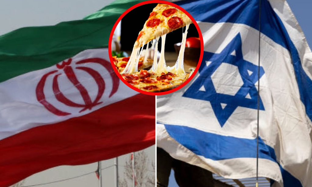 Existe una teoría sobre la relación entre el número de pedidos de pizza que anticipan una guerra y el bombardeo de Israel a Irán no fue la excepción.