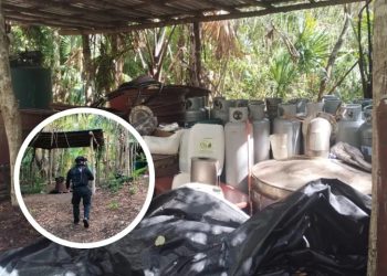 Preocupa posible daño ambiental tras hallazgo de narcolaboratorio en Felipe Carrillo Puerto