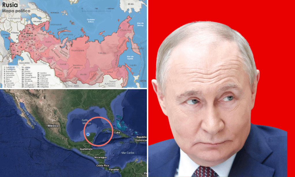 Mientras Trump aisla a México, Putin busca establecer con México el corredor Yucatán-Cuba-Rusia como parte de su estrategia geopolítica.