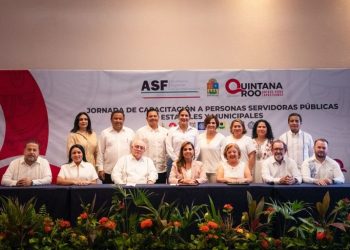Reafirma Gobierno de Estefanía Mercado compromiso con la transparencia; Playa del Carmen se suma a la jornada de capacitación a autoridades estatales y municipales