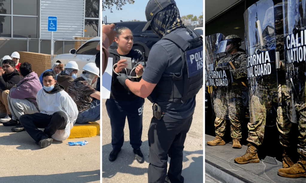 Se agudizan las redadas de ICE contra migrantes en EE.UU. y la Guardia Nacional despliega 4,800 efectivos en Los Ángeles