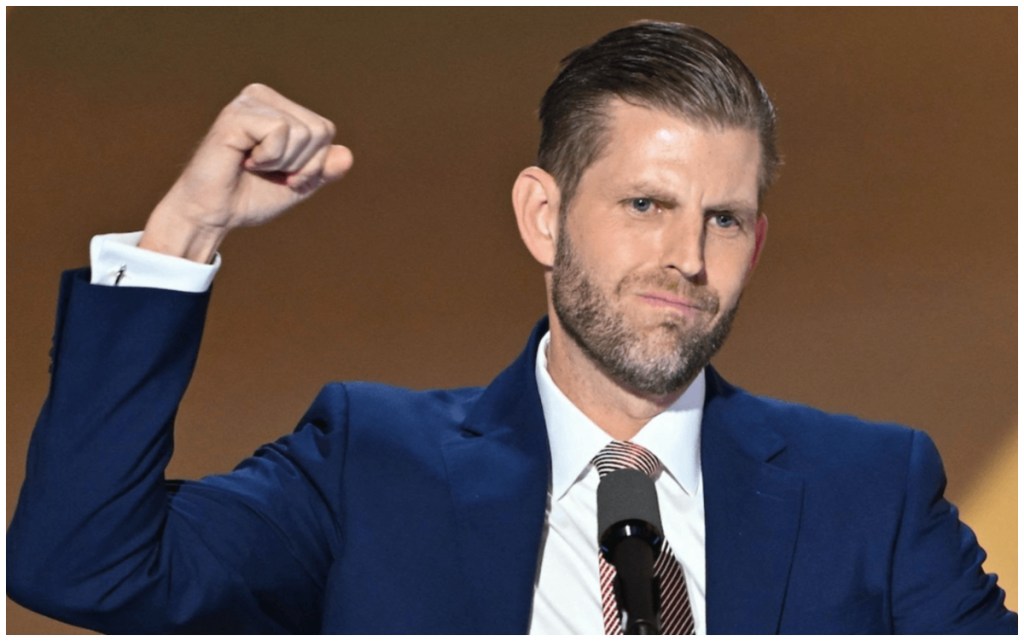 Eric Trump, hijo de Donald Trump, aseguró que México sería “decapitado” por su país en caso de un hipotético ataque