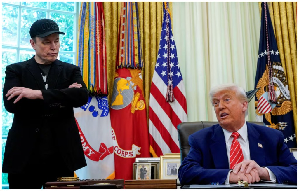 La disputa entre el presidente Donald Trump y el magnate Elon Musk escaló este sábado por los demócratas y el plan fiscal del gobierno