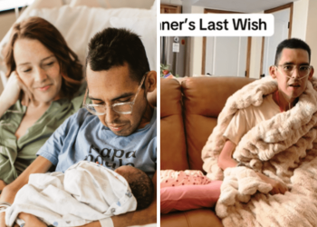 “Una vida increíble”: un joven padre anuncia su propia muerte, tras un diagnóstico terminal