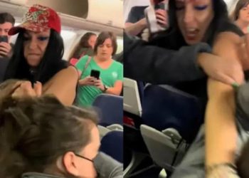 VÍDEO| Pasajera agrede e insulta a una mujer en vuelo de Southwest Airlines