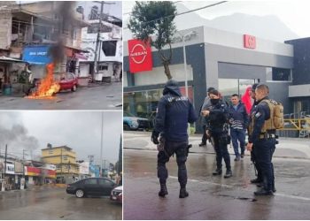 Violencia en Zitácuaro, Michoacán: balaceras y quema de vehículos y un local