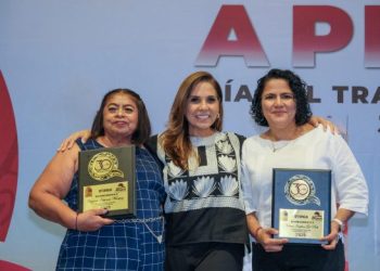 Visibiliza Mara Lezama esfuerzo, dedicación y fidelidad de trabajadoras y trabajadores de la APIQROO