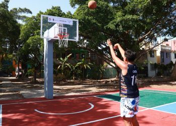 «Rehabilitación de espacios deportivos promueve la convivencia en Cancún»