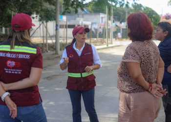 "ANUNCIA ANA PATY PERALTA OBRA INTEGRAL EN CALLE PASEO EL PERAL EN LA SM 248"