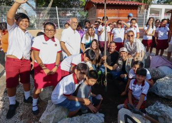 «Benito Juárez conmemora el Día Mundial del Árbol»