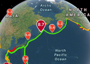 #DEULTIMAHORA VIDEO: Terremoto en Kamchatka alcanza magnitud 8.7: el más fuerte desde 2011