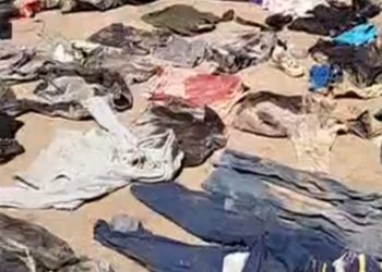 🚨 VIDEO// Hallan nuevas fosas clandestinas en Sonora con restos calcinados y más de 200 prendas