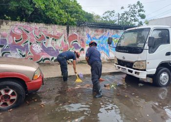 Operativo Tormenta Playa del Carmen, lluvias intensas Playa del Carmen, Estefanía Mercado operativo Tormenta