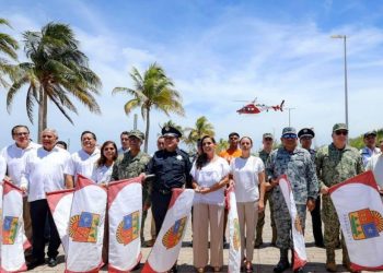 ARRANCAN ANA PATY PERALTA Y MARA LEZAMA “OPERATIVO DE SEGURIDAD VACACIONAL DE VERANO, QUINTANA ROO 2025”