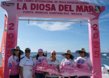 Impulsa pesca deportiva femenil el Torneo Internacional “La Diosa del Mar” en Puerto Morelos