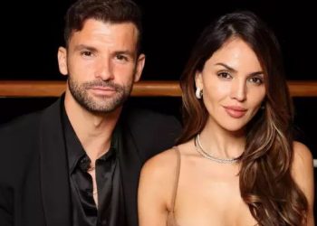 Eiza González, la novia incondicional que conquista Wimbledon con su apoyo a Dimitrov