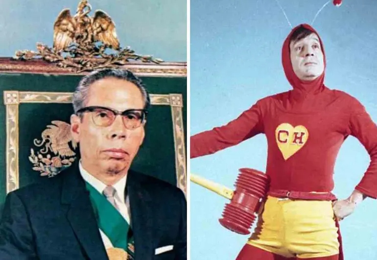 Chespirito y Díaz Ordaz, parentesco oculto Chespirito, Chespirito familia Díaz Ordaz, Gustavo Díaz Ordaz y Roberto Gómez Bolaños, bioserie Chespirito secretos