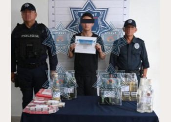 Detienen a joven acusado de robo y daños en un comercio de Cancún