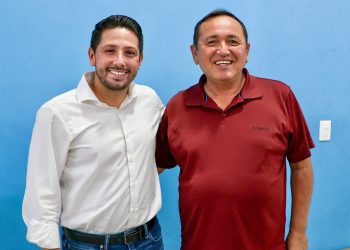 Partido Verde Quintana Roo, Renán Sánchez Tajonar, visita a Lázaro Cárdenas, gira del PVEM
