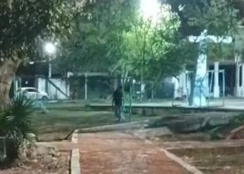 cadáver hallado en Cancún, cuerpo colgado en parque Cancún, suicidio en Supermanzana 62