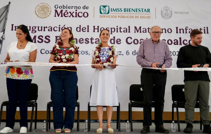 hospital IMSS Bienestar Coatzacoalcos, Claudia Sheinbaum hospital, Hospital Materno Infantil Veracruz