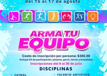 «Evento deportivo “Verano Xul-Ha 2025” pondrá a prueba el espíritu competitivo»