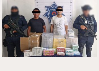 «Policía frustra robo en supermercado de la SM 256»