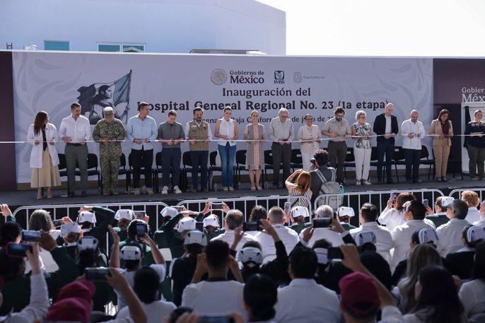 Hospital General Regional No. 23, IMSS Ensenada, nuevo hospital en Baja California, salud pública Ensenada