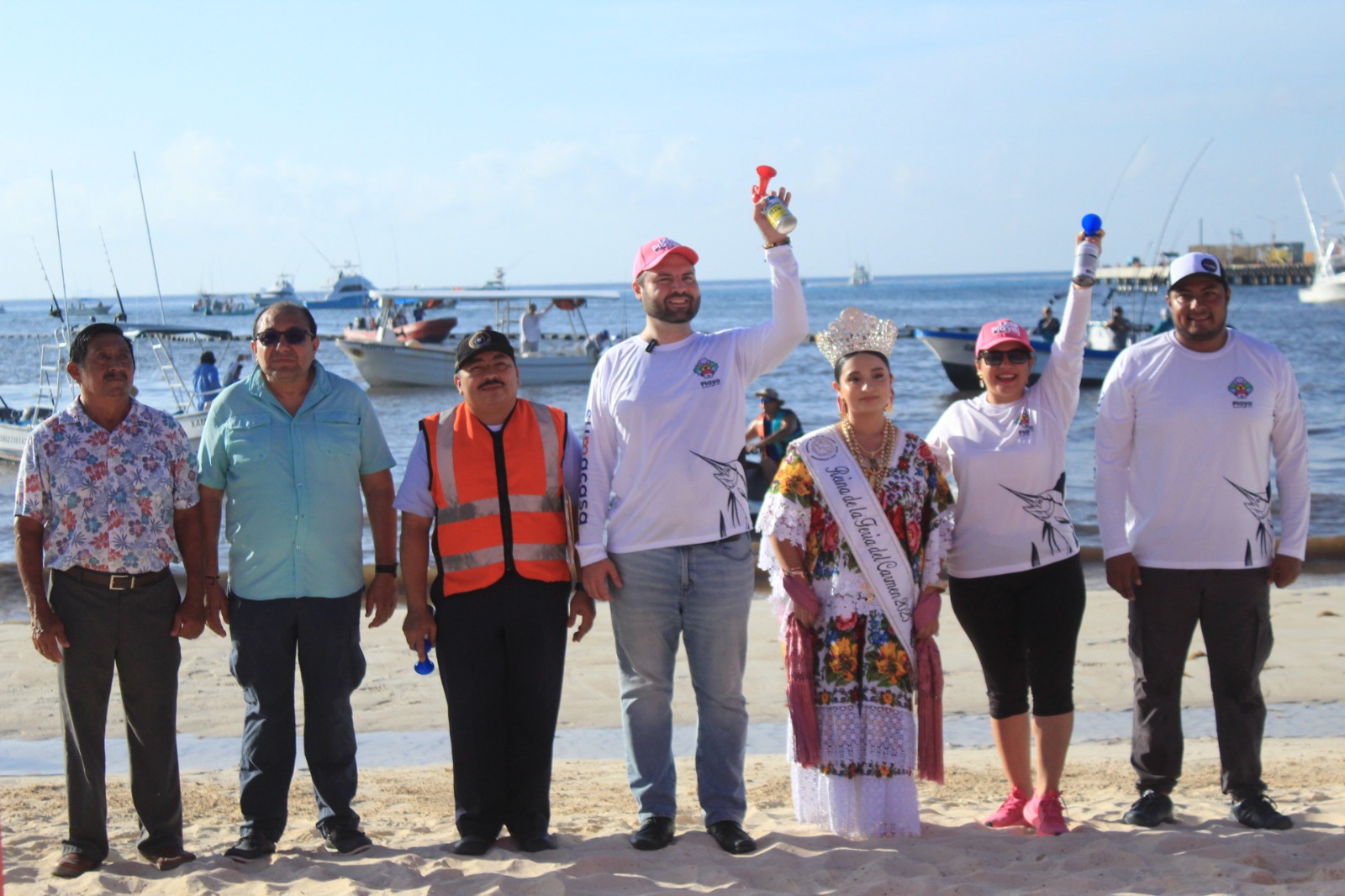 torneo de pesca Playa del Carmen, pesca deportiva Quintana Roo, captura y libera torneo, conservación marina Riviera Maya