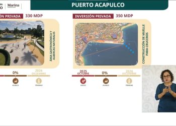 nvierten 870 mdp para modernizar la infraestructura portuaria de Acapulco