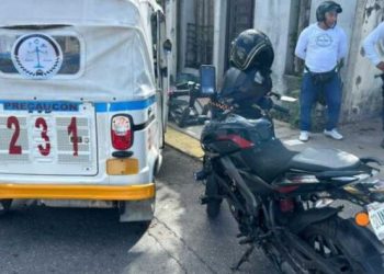 Accidente en mototaxi deja herida a pasajera en Villas del Sol