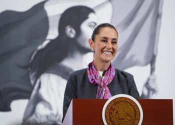 No hay nuevos drones en la frontera con EU, dice Sheinbaum Y almirante de la Marina