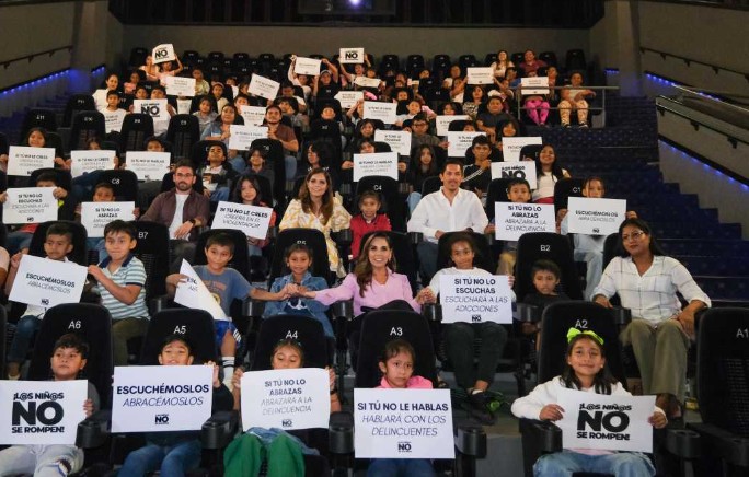 campaña L@s niñ@s no se rompen, violencia infantil en Quintana Roo, campañas de prevención infantil