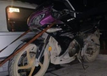 motocicleta recuperada Cancún, robo de vehículos Cancún, motocicleta Italika robada