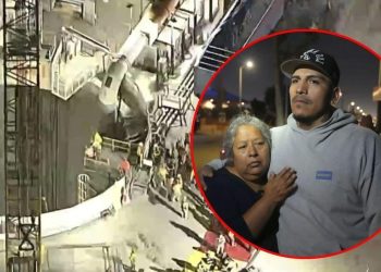 Rescatan a 31 obreros atrapados en túnel de California