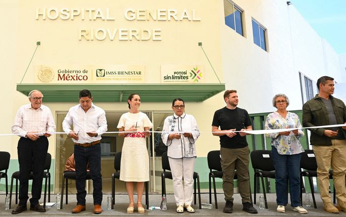 hospital IMSS Bienestar, IMSS Bienestar Rioverde, hospital Claudia Sheinbaum, hospital Ciudad Valles