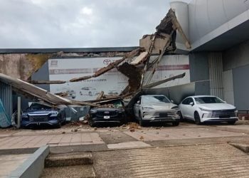 tormenta eléctrica Coatzacoalcos, afectaciones por tormenta, lluvia intensa Veracruz