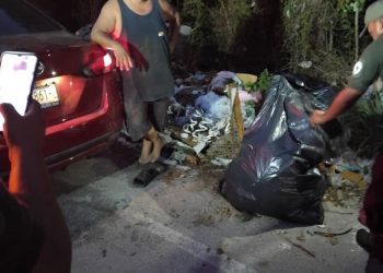 Unidades Verdes detienen a ciudadano por arrojar basura en área verde protegida