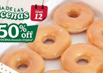 🍩 ¡Día de las Docenas! Krispy Kreme ofrece 12 donas a mitad de precio este 12 de julio