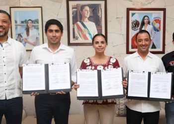 ANA PATY FIRMA ALIANZA POR LA SEGURIDAD Y EL DEPORTE