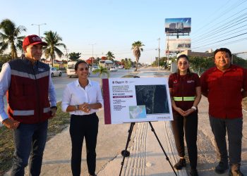 «Alumbrado público en Blvd. Colosio será modernizado con obra eléctrica»