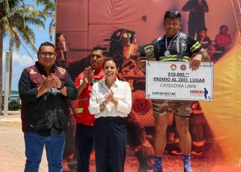 «Bombero Challenge 2025 en Cancún reconoce el valor y habilidades»