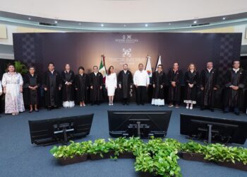 Tercer y último informe de Heyden Cebada Rivas Magistrado Presidente del TSJ de Quintana Roo